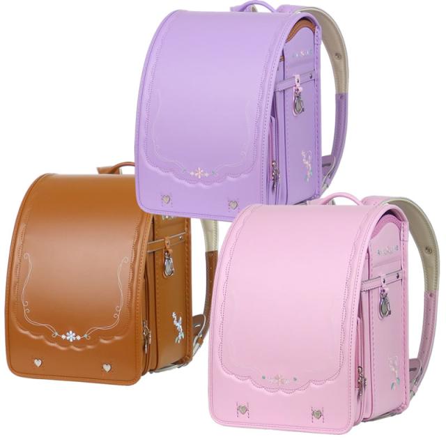 フィットちゃん コンビカラー 刺繍 ランドセル 日本製 18モデル リトルフラワー柄 フラットファイ対応 クラリーノエフつや消の通販はau Pay マーケット かばんのホームデコ