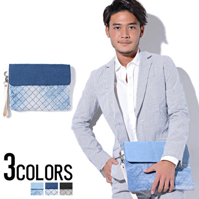 クラッチバッグ メンズ Sb Select シルバーバレットセレクト ブリーチデニムクラッチバッグ 即日発送 クラッチバッグ メンズ デニム Bittの通販はau Pay マーケット Silver Bullet シルバーバレット