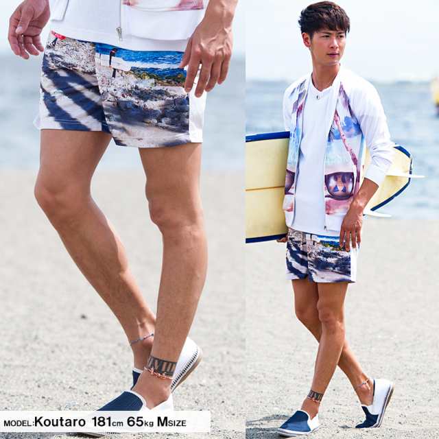 パンツ ボトムス ハーフパンツ メンズ Blue Wax ブルーワックス Surfer Surf Shorts 即日発送 ショートパンツ メンズ 膝上  ショーツ ハー｜au PAY マーケット