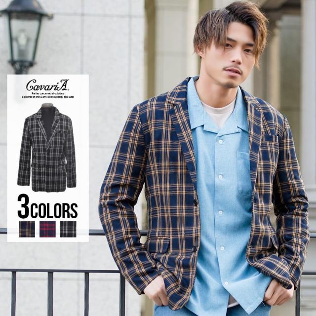 セール Sale 30 Off テーラードジャケット メンズ Cavaria キャバリア チェック柄2bジャケット 即日発送 アウター ジャケット 2bジャケッの通販はau Pay マーケット Silver Bullet シルバーバレット