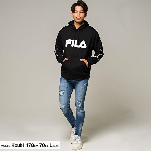 セール Sale Off パーカー メンズ 長袖 Fila フィラ パイピングプルオーバーパーカー 即日発送 トップス プルパーカー スウェット スの通販はau Pay マーケット Silver Bullet シルバーバレット