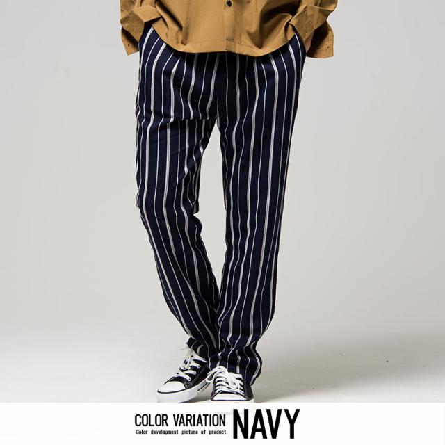 ワイドパンツ メンズ Vicci ビッチ Trストライプ柄ワイドパンツ 即日発送 ゆったり カジュアル ブラック ネイビー グレー 黒 紺 春 Bitteの通販はau Pay マーケット Silver Bullet シルバーバレット