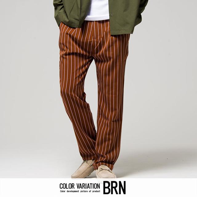 ワイドパンツ メンズ Vicci ビッチ Trストライプ柄ワイドパンツ 即日発送 ゆったり カジュアル キャメル ネイビー 茶 紺 春 Bitter系 ビの通販はau Pay マーケット Silver Bullet シルバーバレット