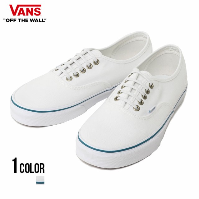 靴 スニーカー メンズ Vans バンズ Authentic P E T True White