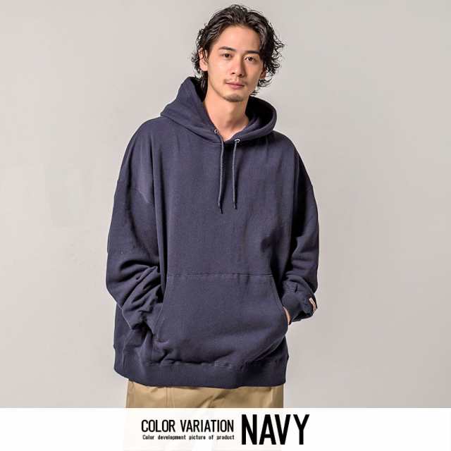 パーカー メンズ 長袖 Goodwear グッドウェア USAコットンビッグ