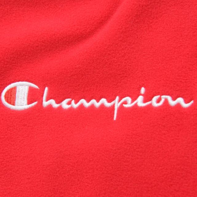 パーカー メンズ 長袖 Champion チャンピオン フロントロゴ刺繍フリース長袖プルオーバーパーカー 即日発送 トップス スウェット フーディー 裏ボア ブランド ホワイト ブラック レッド 白 黒 M L 秋 冬 [C3-N611]_10