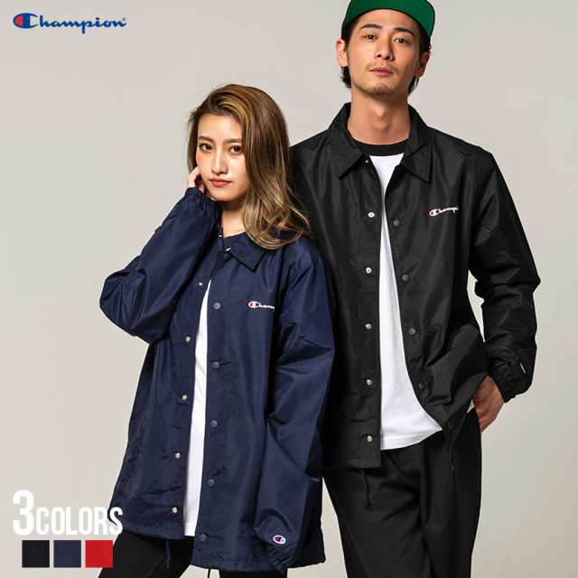 コーチジャケット メンズ Champion チャンピオン COACH JACKET 即日