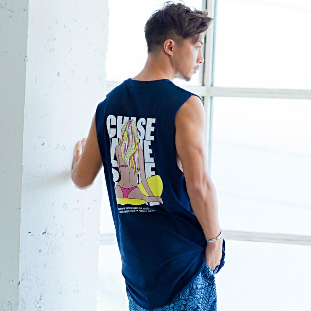 セール価格 Sale Tシャツ メンズ ノースリーブ Cavaria キャバリア サーフガールバックプリントノースリーブtシャツ 即日発送 トップス の通販はau Pay マーケット Silver Bullet シルバーバレット