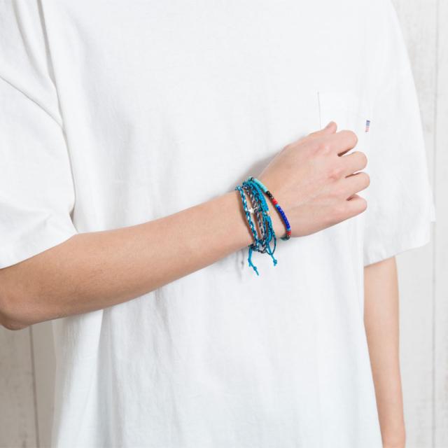 ブレスレット メンズ Cavaria キャバリア 4連ブレスレット 即日発送 小物 アクセサリー カレンシルバー ビーズ 星 スター グレー イエロの通販はau Pay マーケット Silver Bullet シルバーバレット