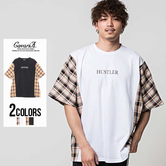 セール Sale Tシャツ メンズ 半袖 Cavaria キャバリア サイドチェックドルマンスリーブクルーネック半袖ビッグtシャツ 即日発送 トップスの通販はau Pay マーケット Silver Bullet シルバーバレット