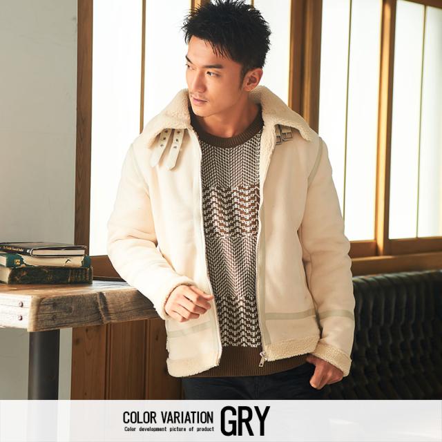 Big Saleクーポン利用可能 セール Sale 30 Off ムートンジャケット メンズ Cavaria キャバリア フェイクムートン長袖ジャケット 即日の通販はau Pay マーケット Silver Bullet シルバーバレット