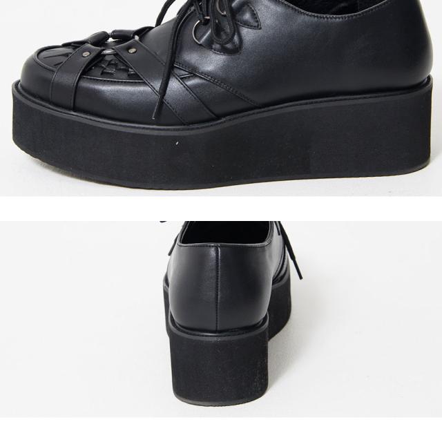 10 Offクーポン配布 厚底シューズ メンズ Sb Select シルバーバレットセレクト ハーネス付きラバーソールシューズ 即日発送 靴 くつ の通販はau Pay マーケット Silver Bullet シルバーバレット