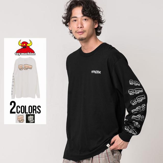 10 Offクーポン配布 Tシャツ メンズ 長袖 Toy Machine トイマシーン Fフィストロゴバックプリントクルーネック長袖tシャツ 即日発送 の通販はau Pay マーケット Silver Bullet シルバーバレット
