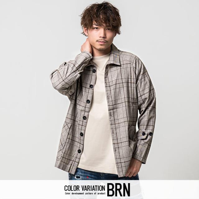 シャツジャケット メンズ Vicci ビッチ チェック柄長袖シャツジャケット 即日発送 アウター 羽織り チェックシャツ レギュラーカラー 薄の通販はau Pay マーケット Silver Bullet シルバーバレット