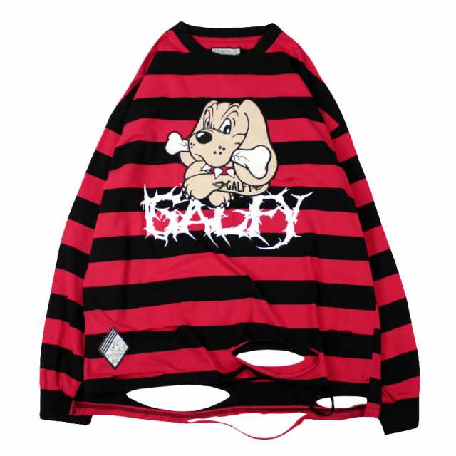 GALFY ガルフィ NMTXU ダメージ加工Tシャツ-