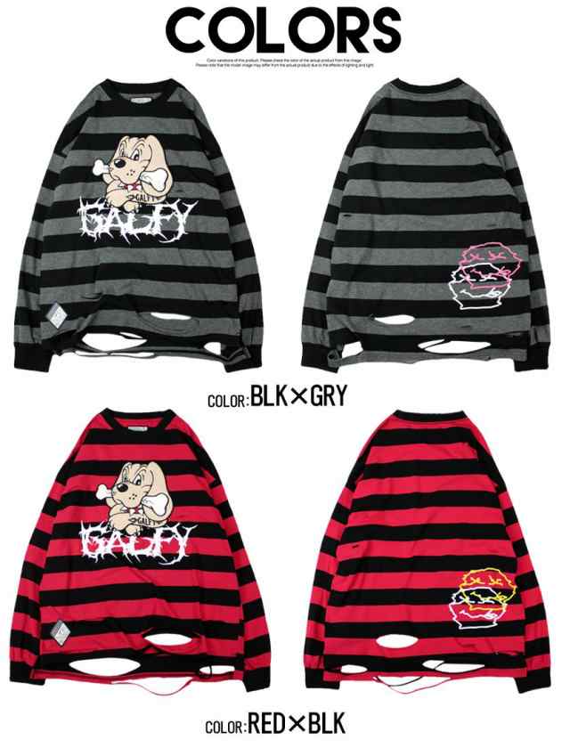 GALFY ガルフィ NMTXU ダメージ加工Tシャツ-