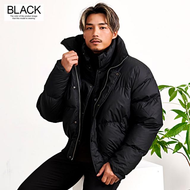 ダウンジャケット メンズ 防寒着 中綿 スタンドカラー アウター 秋冬