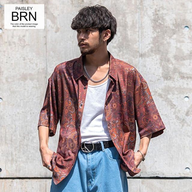 TENDERLOIN PAISLEY SHT ペイズリーシャツ 半袖シャツ ☆TENDERLOIN/テンダーロイン T-PAISLEY SHT L/S ペイズリー柄
