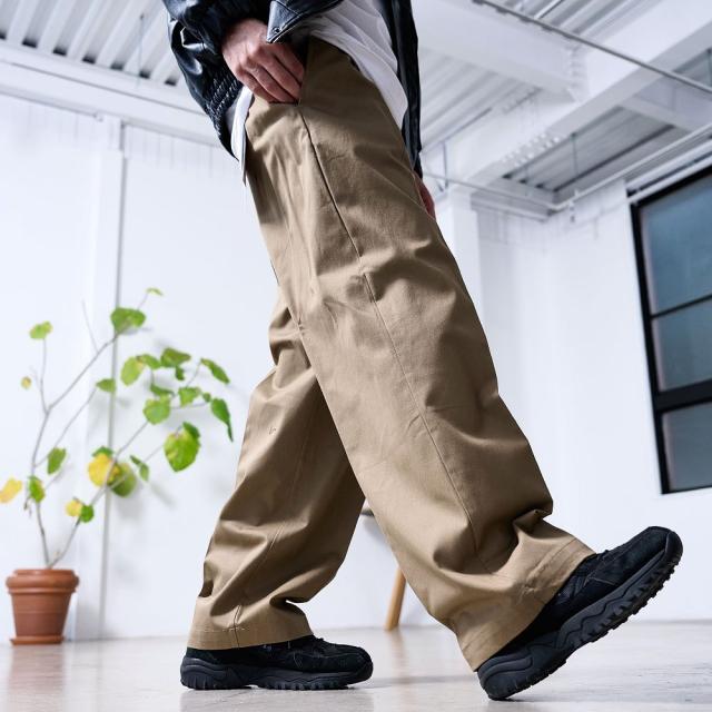 チノパン　ワークパンツ　Mサイズ　茶色　アメカジ