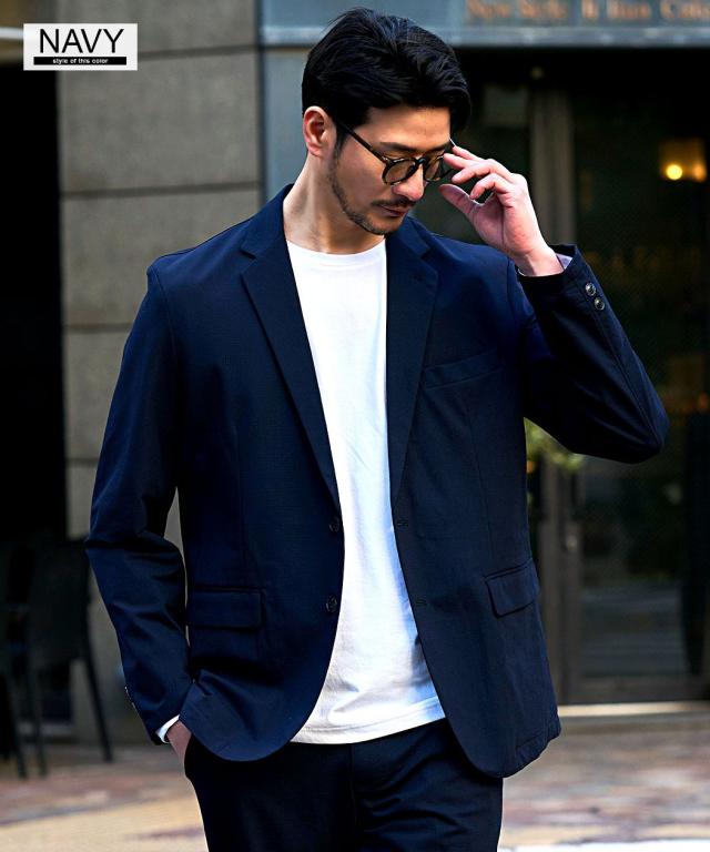 セットアップ メンズ 格好のいい 上下仕かける 2点仕かける 通気はだ寒さ 当たること冷感 冷やりとした ひんやり 冷やりとした 伸ばすこと 伸縮 洗い濯ぎ機可 イージーケア テーラードジャケット テーパードパンツ 事務所心地よい 商行為 成年者 20代 30代 40代 50代 成人男性 服 春 夏 春夏 [36351-36352]