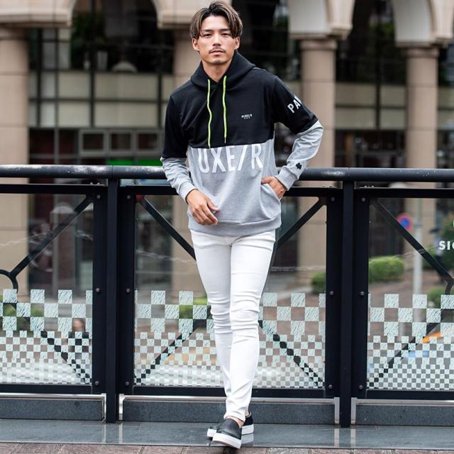 パーカー メンズ 大きいサイズ ブランド 長袖 フーディー プルパーカー トップス スウェット スエット プリント ベア クマ ロゴ ホワイト ブラック 黒 白 大人 カジュアル ユニセックス 男性 男 LUXE/R 服 秋 冬 秋冬 メンズファッション 即日発送 [45456] パーカー メンズ 大きいサイズ ブランド 長袖 フーディー プルパーカー