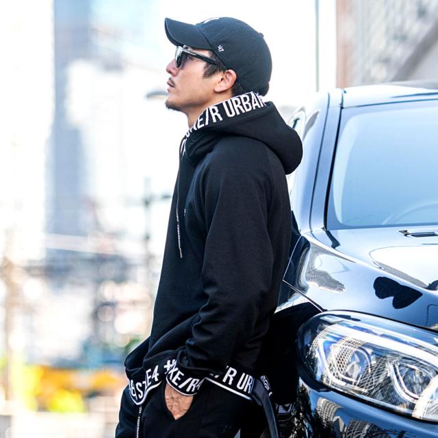 パーカー メンズ ジャガード織り おしゃれ プルオーバー プルパーカー