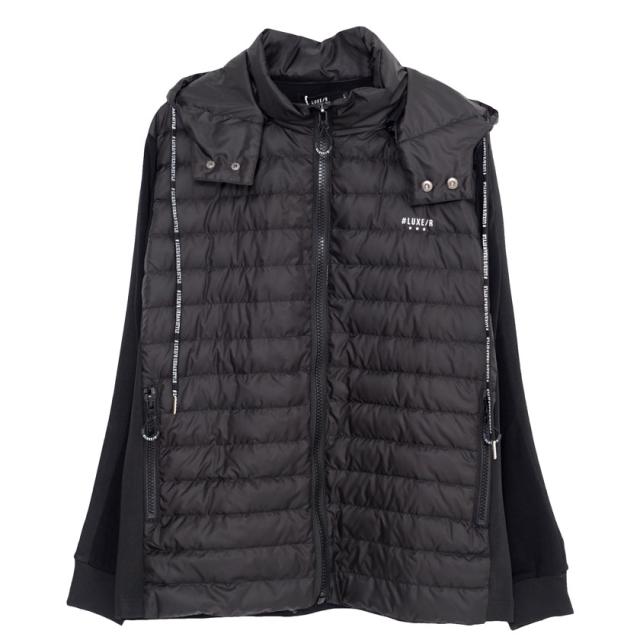 ダウンジャケット メンズ ブルゾン フェザー 中綿ジャケット ポンチ