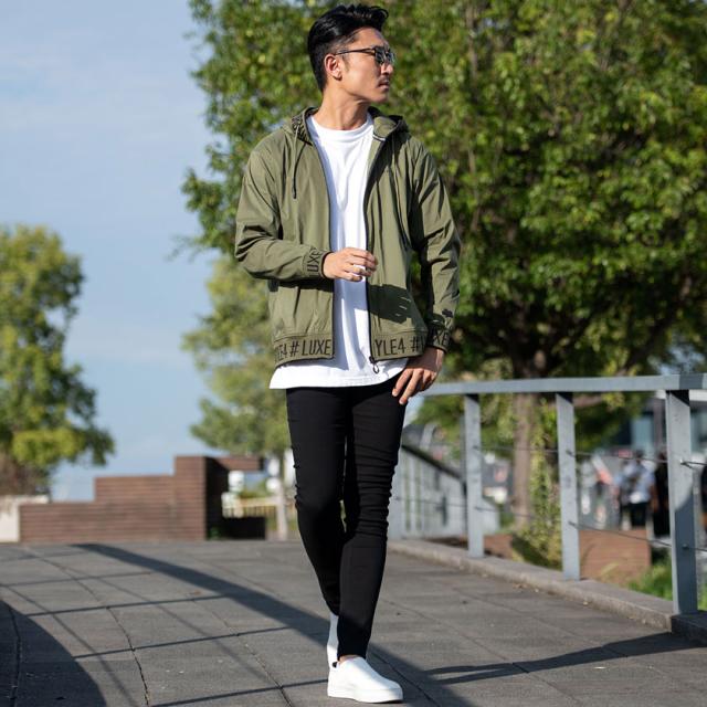 パーカー メンズ おしゃれ マウンテンパーカー ストレッチ ナイロン 防水 止水 ロゴ アウター ゴルフ ゴルフウェア ブラック ホワイト ベージュ 黒 白 M L XL LL スポーツ LUXE/R ラグジュ ユニセックス 男性 男 服 秋 冬 秋冬 ファッション 即日発送 [45517] パーカー メンズ おしゃれ マウンテンパーカー ストレッチ ナイロン