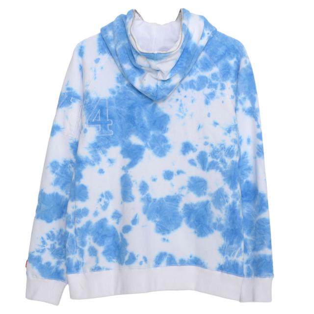 LUXE/R ラグジュ パーカー メンズ タイダイ ブリーチ 加工 ブランド