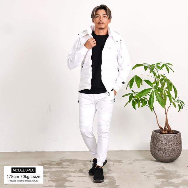 パーカー メンズ アウター ジップパーカー ダウンジャケット ダウン