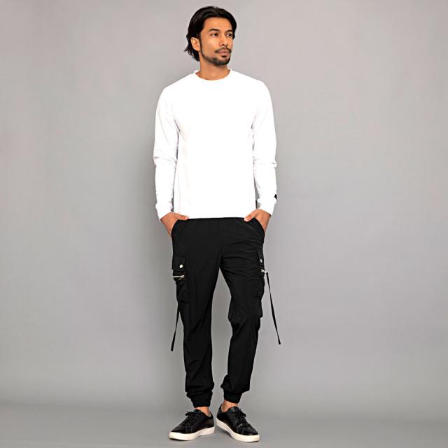 カーゴパンツ メンズ ジョガーパンツ ジャージパンツ ストレッチ