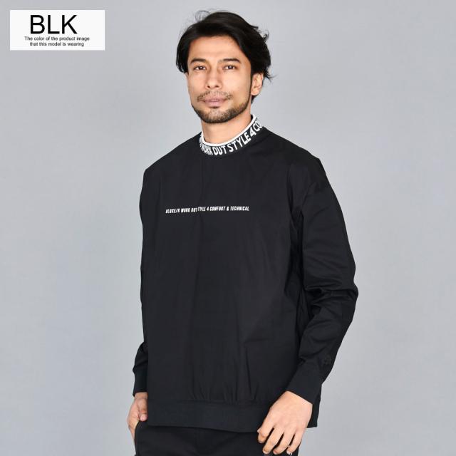 トレーナー メンズ モックネック スウェット スエット プルオーバー