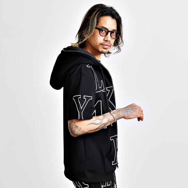 2025夏 メンズファッション パーカー メンズ ブランド ジップパーカー