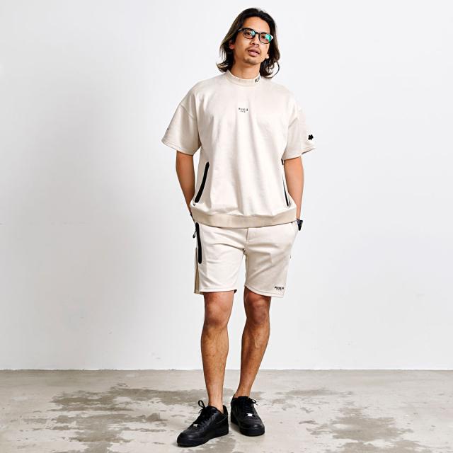 ハーフパンツ メンズ おしゃれ 膝上 ショーツ ショートパンツ 短パン