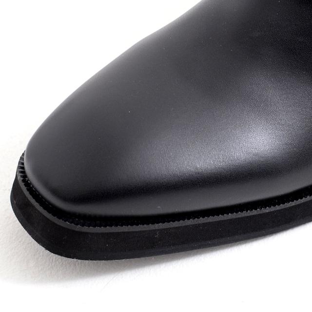 LOVE HUNTER ラブハンター ハイヒール メンズ靴 靴 ショートブーツ ミドルブーツ メンズ フロントジップブーツ 合皮 PUレザー ブラック 黒 25cm 25.5cm 26cm 26.5cm 27cm 27.5cm ヴィジュアル系 ビジュアル系 モード系 きれいめ ファッション 即日発送 [6838]