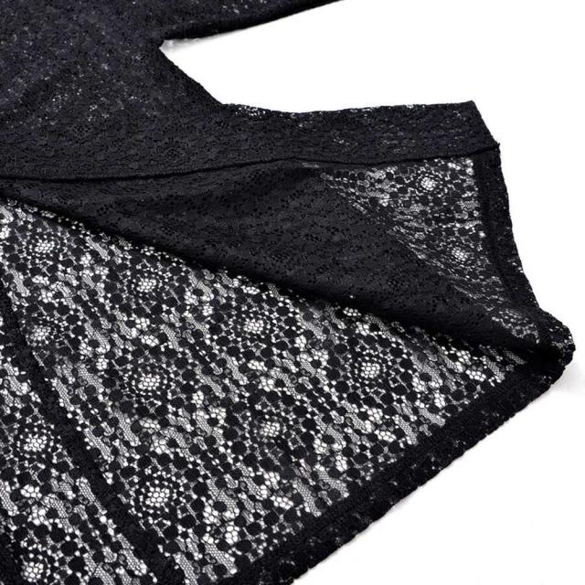 カーディガン メンズ ガウン シアー レース ファッション 服 羽織 着物