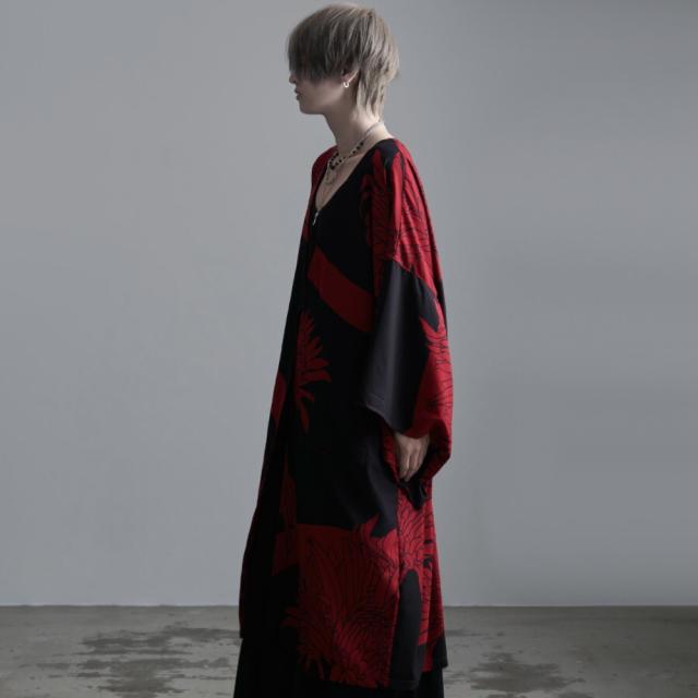 【ヴィンテージ】古着 羽織 着物カーディガン 和柄 モード 黒 赤 レトロ 楽天市場】Le sucood 和風 羽織 メンズ カーディガン 全2タイプ