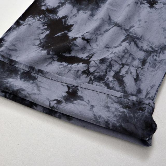 ワイドパンツ メンズ ブランド おしゃれ 和装 タイダイ柄 総柄