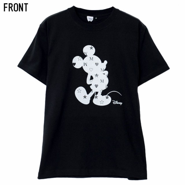 Tシャツ メンズ 半袖 ミッキーマウス Disney ディズニー 別注 トップス カットソー キャラクター ブランド プリント 黒 白 レディース ユの通販はau Pay マーケット Silver Bullet シルバーバレット