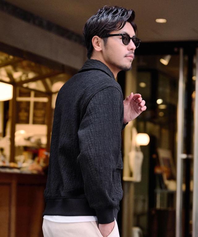 ブルゾン メンズ おしゃれ ジャケット ライトアウター 羽織り ポケットデザイン 飾りボタン メタルボタン きれいめ カジュアル 大人カジュアル ちょいワル 上品 シンプル ミニマル ストリート メンズファッション 男性 男 春 春服 秋 20代 30代 40代 50代[BENU25a-056]_5