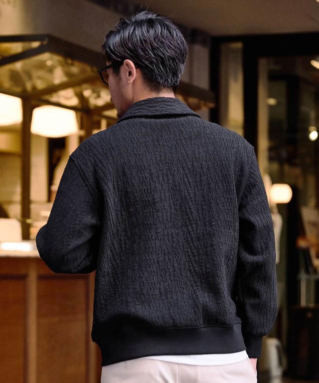 ブルゾン メンズ おしゃれ ジャケット ライトアウター 羽織り ポケットデザイン 飾りボタン メタルボタン きれいめ カジュアル 大人カジュアル ちょいワル 上品 シンプル ミニマル ストリート メンズファッション 男性 男 春 春服 秋 20代 30代 40代 50代[BENU25a-056]_6