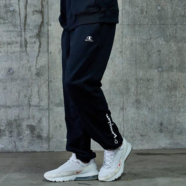Champion チャンピオン メンズ スウェットパンツ スウェット スエット リブパンツ ジョガーパンツ ジャージパンツ おしゃれ ロゴ プリント ストレッチ テックウィーブ 軽量 速乾 大人 20代 30代 40代 50代 ちょいワル ユニセックス 男性 秋 冬 秋冬 ファッション[C3-CS212]_9
