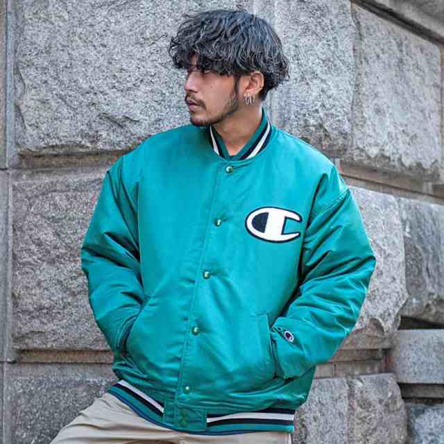 チャンピオン スタジャン Champion ブランド 大人 BASEBALL JACKET