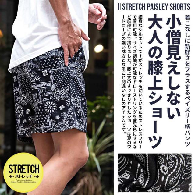 ★ペイズリー★ FR2 ハーフパンツ バンダナ柄 ショーツ クレイジーパターン ☆ペイズリー☆ FR2 ハーフパンツ バンダナ柄 ショーツ