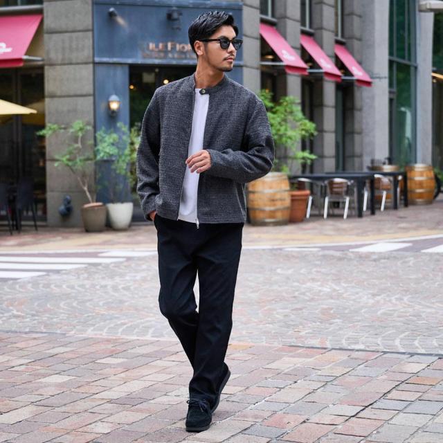 ライダースジャケット ツイードジャケット メンズ アウター ラメ