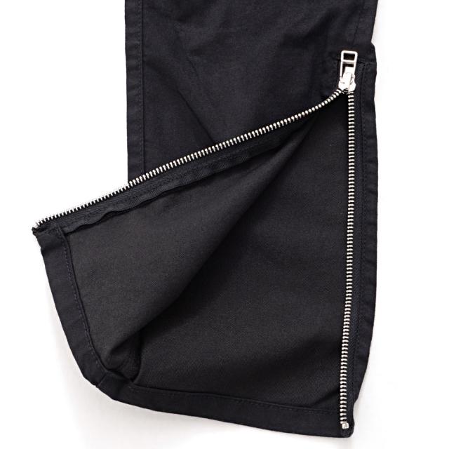 カーゴパンツ メンズ ストレッチ パンツ スリム 細身 美脚 カーゴ パンツ 伸縮性 スキニーパンツ スボン ボトムス シンプル 無地 大人 裾ジップ スポーツ ブラック カーキ M L CavariA 20代 30代 40代 ユニセックス 男性 男 服 春 夏 秋 冬 ファッション [CAGT24-22]_18