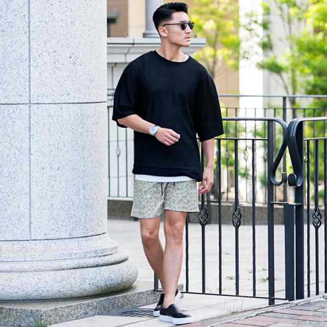 美品】NOAH レオパード スイムウェア M ヒョウ柄 ショートパンツ