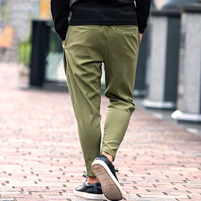 サルエルパンツ メンズ ワイドパンツ チノパン イージーパンツ メンズ テーパードパンツ メンズ パンツ ストレッチ 伸縮性 シンプル 無地 おしゃれ 大きいサイズ 大人 ユニセックス CavariA 春 夏 秋 冬 春夏 男性 男 服 ファッション 即日発送 [CAHP24-10]_17