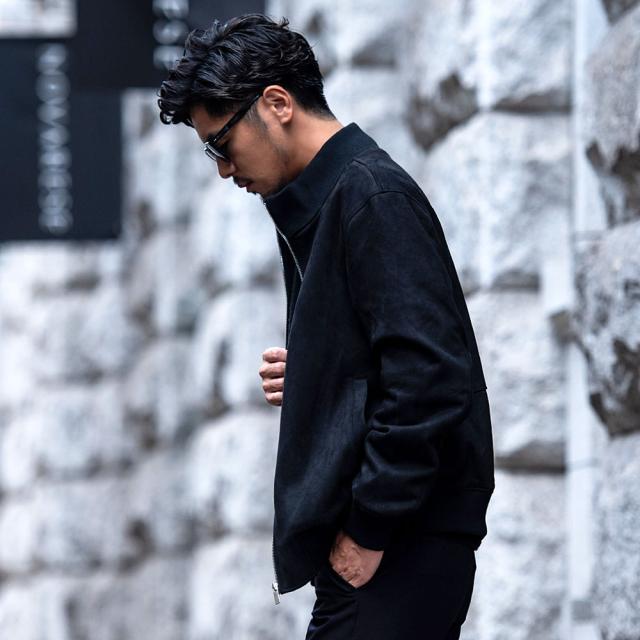 スエード ジャケット ブルゾン メンズ 中綿入り スタジャン ミリタリージャケット スウェード アウター ブルゾン 中綿入り スタジャン メンズ ジャケット ブルゾン スエード ジャンバー