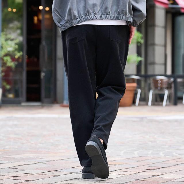 ワイドパンツ メンズ イージーパンツ 起毛 ピーチスキン リラックス ゆったり ワイドシルエット ウエストゴム ドローコード 防寒 暖かい 無地 シンプル CavariA 大人 20代 30代 40代 50代 ちょいワル ユニセックス 男性 男 服 秋 冬 秋冬 ファッション [CAHP25-44] ワイドパンツ メンズ イージーパンツ 起毛 ピーチスキン リラックス